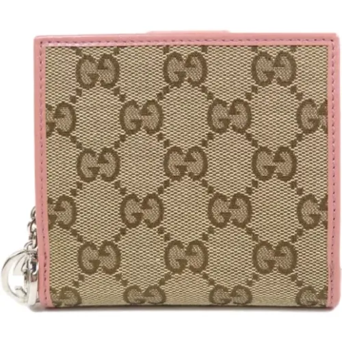 Pre-owned Canvas Wallet , female, Sizes: ONE SIZE - Gucci Vintage - Modalova