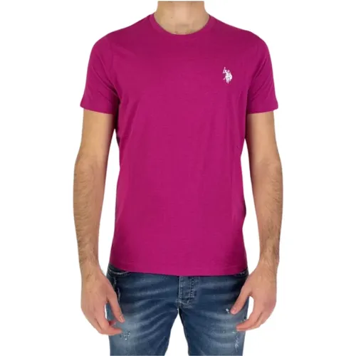 Casual Cotton T-Shirt , male, Sizes: 2XL, XL, S, L, M, 3XL - U.s. Polo Assn. - Modalova