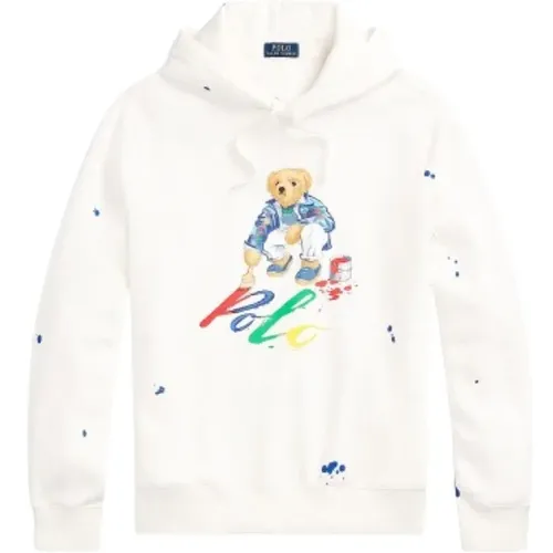 Bären Kapuzenpullover , Herren, Größe: M - Polo Ralph Lauren - Modalova