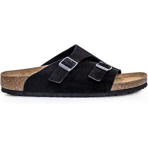 Zurich Wildleder Sandalen , Herren, Größe: 43 EU - Birkenstock - Modalova