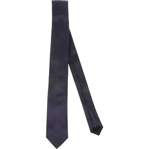 Hand-Sewn Tailored Tie , male, Sizes: ONE SIZE - Errico Formicola - Modalova