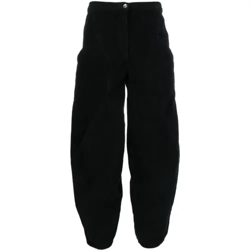 Schwarze Cordhose , Damen, Größe: XS - Henrik Vibskov - Modalova