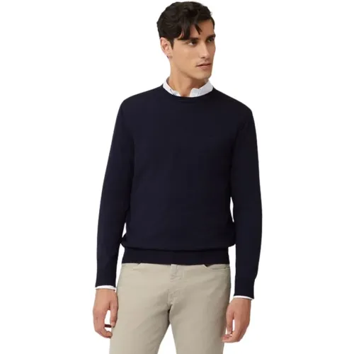 Herren Merinowollpullover , Herren, Größe: M - Harmont & Blaine - Modalova