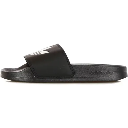 Lite Streetwear Slides , Herren, Größe: 40 1/2 EU - Adidas - Modalova