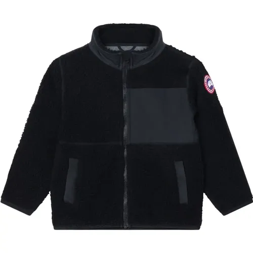 Cardigan mit Reißverschluss Sweatshirt , Herren, Größe: L - Canada Goose - Modalova