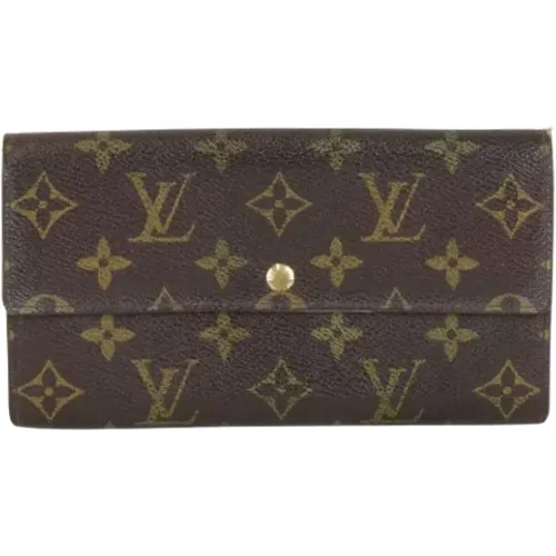 Pre-owned Canvas wallets , female, Sizes: ONE SIZE - Louis Vuitton Vintage - Modalova