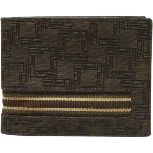 Pre-owned Canvas wallets , female, Sizes: ONE SIZE - Dunhill Pre-owned - Modalova