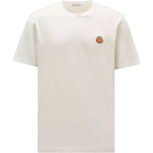 Classic Men`s T-Shirt , male, Sizes: S, M, L - Moncler - Modalova
