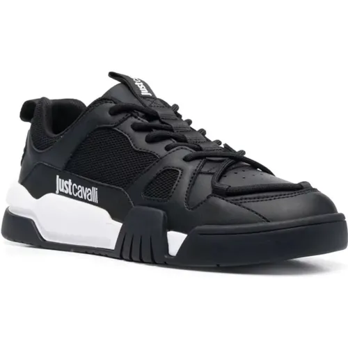 Schwarze Sneakers Schuhe - Just Cavalli - Modalova