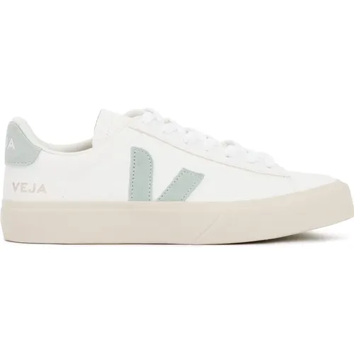 Weiße Ledersneakers für Frauen , Damen, Größe: 40 EU - Veja - Modalova