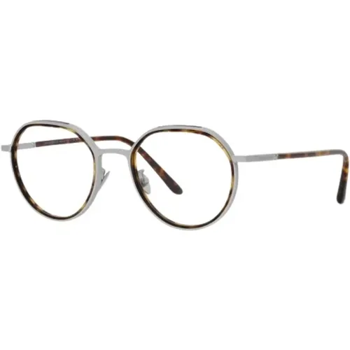 Braune Metallsonnenbrille Ar6144-3045M4 - Giorgio Armani - Modalova