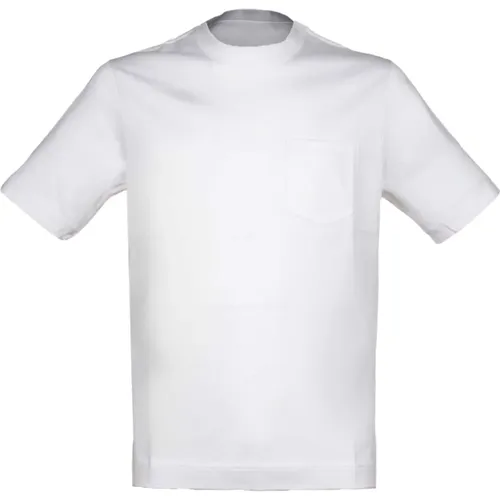 Optical Jersey Pocket T-shirt , male, Sizes: L, XL, 3XL, 2XL, M - Circolo 1901 - Modalova