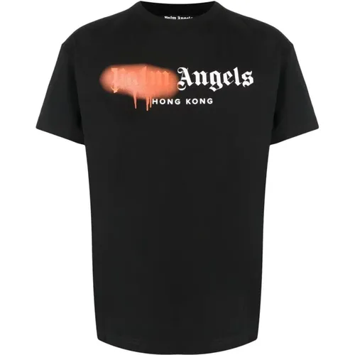 T-Shirt , Herren, Größe: 2XL - Palm Angels - Modalova