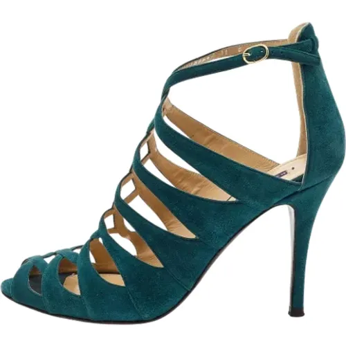 Pre-owned Wildleder sandals , Damen, Größe: 41 1/2 EU - Ralph Lauren Pre-owned - Modalova