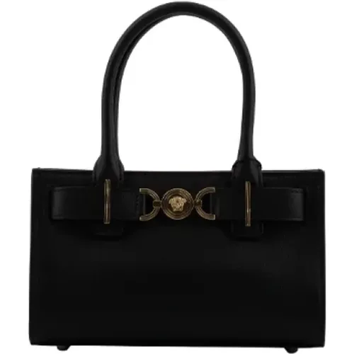 Pre-owned Canvas handbags , female, Sizes: ONE SIZE - Versace Pre-owned - Modalova