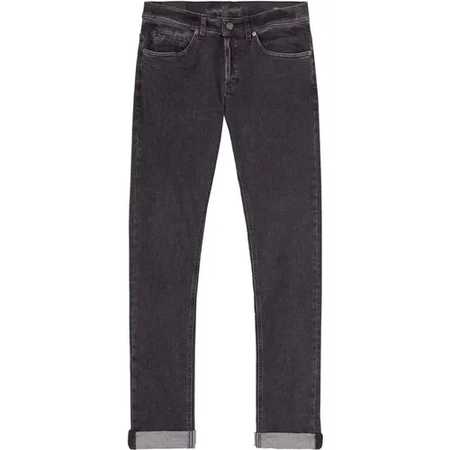 Stylische Slim-Fit George Jeans , Herren, Größe: W32 - Dondup - Modalova