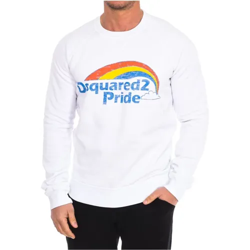 Hoodies , male, Sizes: M, L - Dsquared2 - Modalova