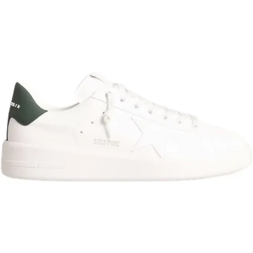 Purestar Leder Sneakers Weiß , Damen, Größe: 37 EU - Golden Goose - Modalova