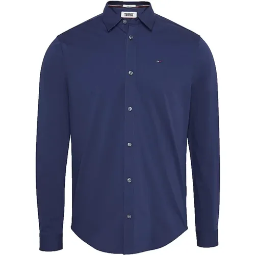 Original Casual Shirt , male, Sizes: S, M - Tommy Hilfiger - Modalova