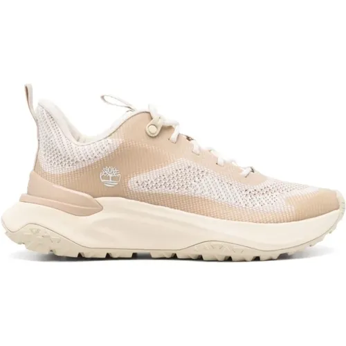 Mesh Sneakers Lace-Up Design , female, Sizes: 5 1/2 UK, 4 1/2 UK, 3 1/2 UK, 2 1/2 UK, 3 UK, 4 UK, 5 UK, 6 1/2 UK - Timberland - Modalova