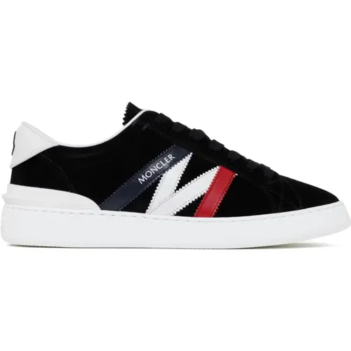 Monaco M Sneakers , male, Sizes: 8 UK, 7 UK - Moncler - Modalova