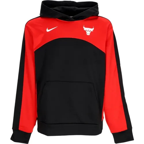 Chicago Bulls Hoodie Starting Five , Herren, Größe: L - Nike - Modalova