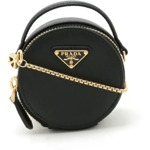 Pre-owned Leather shoulder-bags , female, Sizes: ONE SIZE - Prada Vintage - Modalova