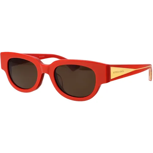 Stylish Sunglasses Bv1278Sa , female, Sizes: 52 MM - Bottega Veneta - Modalova