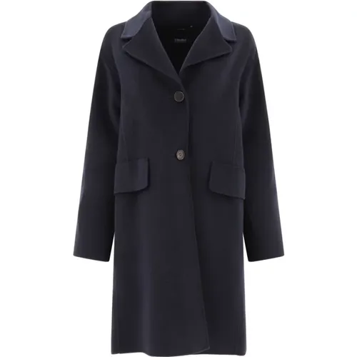 Single-Breasted Wool Coat , female, Sizes: L, S, 2XS, XS - Max Mara - Modalova