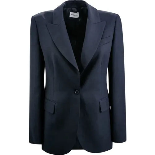 Wool Jacket with Textured Finish , female, Sizes: M - P.a.r.o.s.h. - Modalova