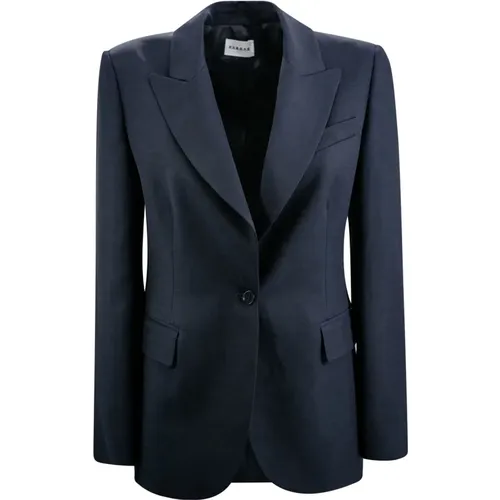 Wool Jacket with Textured Finish , female, Sizes: S, L, M - P.a.r.o.s.h. - Modalova