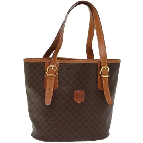 Pre-owned Leather totes , female, Sizes: ONE SIZE - Celine Vintage - Modalova