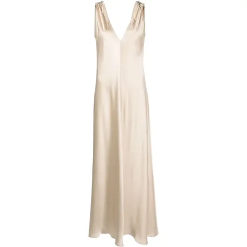 J6457 794 Elegant Dress , female, Sizes: S, M - Antonelli Firenze - Modalova