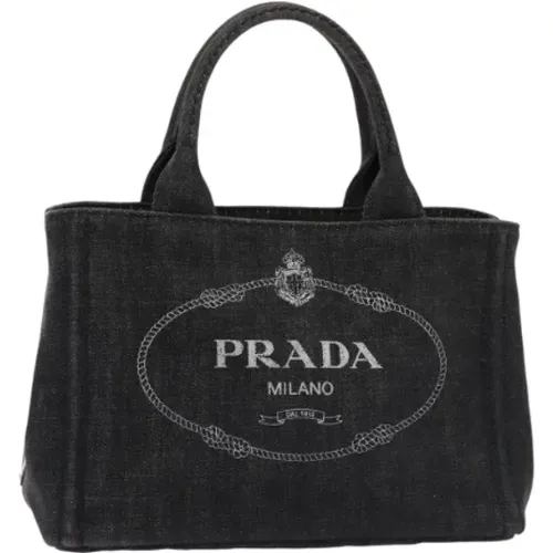 Pre-owned Canvas handbags , female, Sizes: ONE SIZE - Prada Vintage - Modalova