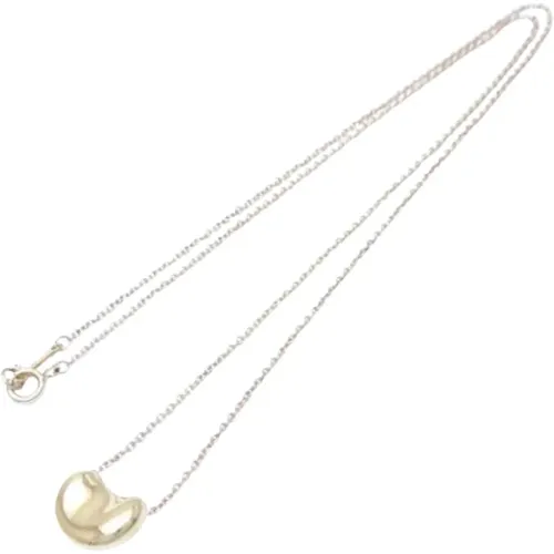 Pre-owned Gold necklaces , female, Sizes: ONE SIZE - Tiffany & Co. Pre-owned - Modalova