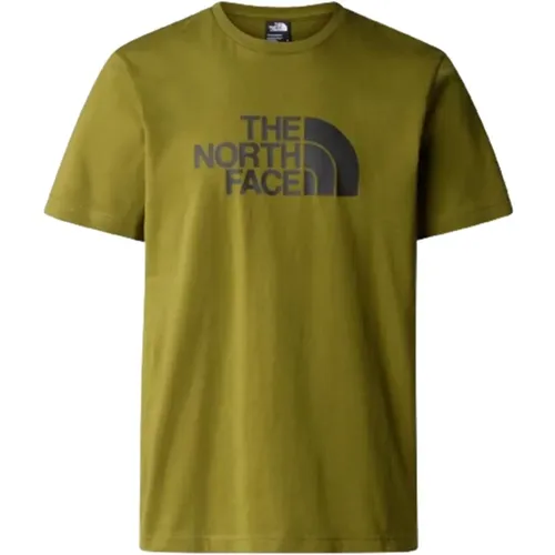 Kurzarm Easy Tee Shirt , Herren, Größe: L - The North Face - Modalova