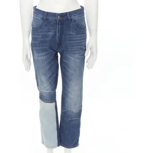 Pre-owned Cotton jeans , female, Sizes: 2XS - Maison Margiela Pre-owned - Modalova