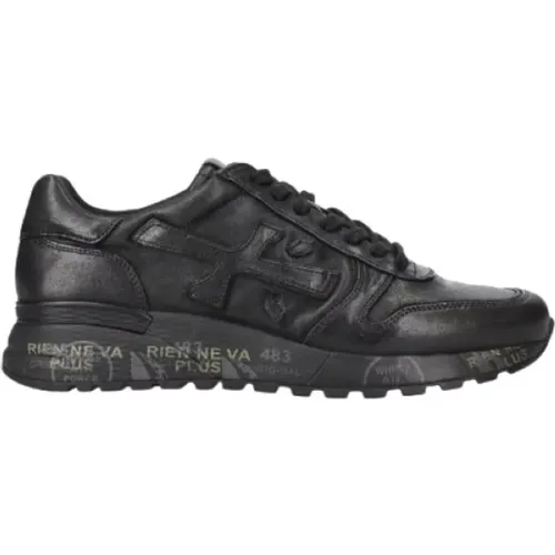 Schwarze Leder Mick Sneakers , Herren, Größe: 40 EU - Premiata - Modalova