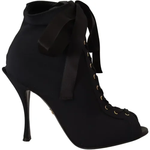 Heeled Boots , Damen, Größe: 36 EU - Dolce & Gabbana - Modalova