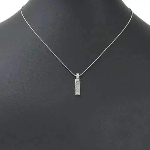 Pre-owned White Gold necklaces , female, Sizes: ONE SIZE - Tiffany & Co. Pre-owned - Modalova