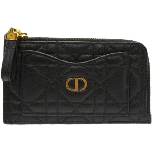 Pre-owned Leather wallets , female, Sizes: ONE SIZE - Dior Vintage - Modalova