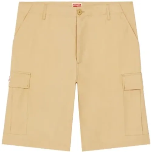 Cargo Shorts with Multiple Pockets , male, Sizes: XS, L, M, S - Kenzo - Modalova