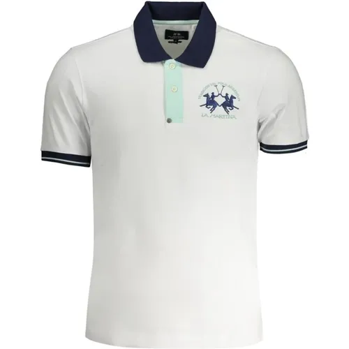 Klassisches Baumwoll-Poloshirt für Herren , Herren, Größe: 2XL - LA MARTINA - Modalova