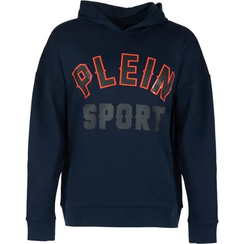 Bequeme und stilvolle Herrenhoodies , Herren, Größe: S - Plein Sport - Modalova