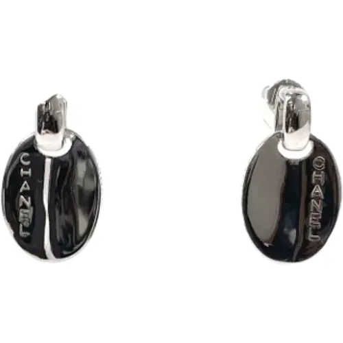 Pre-owned Metal earrings , female, Sizes: ONE SIZE - Chanel Vintage - Modalova