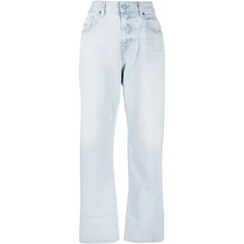 Blaue Skinny Jeans Lässiger Stil , Damen, Größe: W27 L32 - Diesel - Modalova