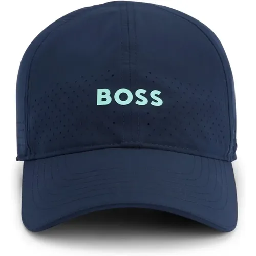 Dark Active Logo Cap , male, Sizes: ONE SIZE - Hugo Boss - Modalova