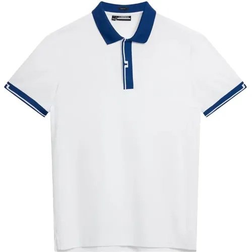 Bay Slim Polo in , male, Sizes: XL, 2XL, M - J.LINDEBERG - Modalova