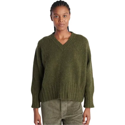 Shetland V-Neck Sweater , female, Sizes: XS - Howlin' - Modalova
