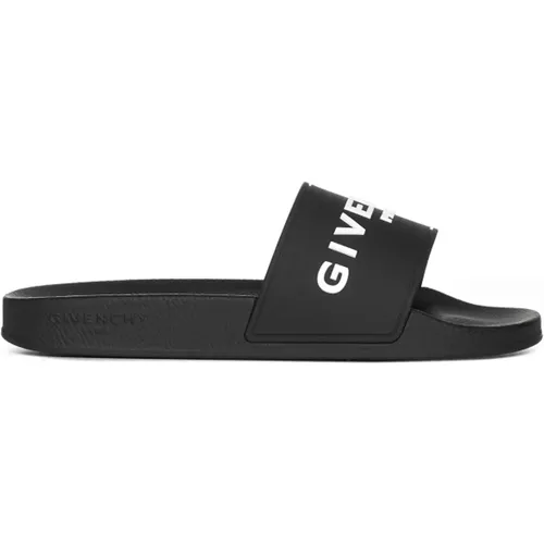 Slide Flat Sandals , female, Sizes: 3 UK - Givenchy - Modalova